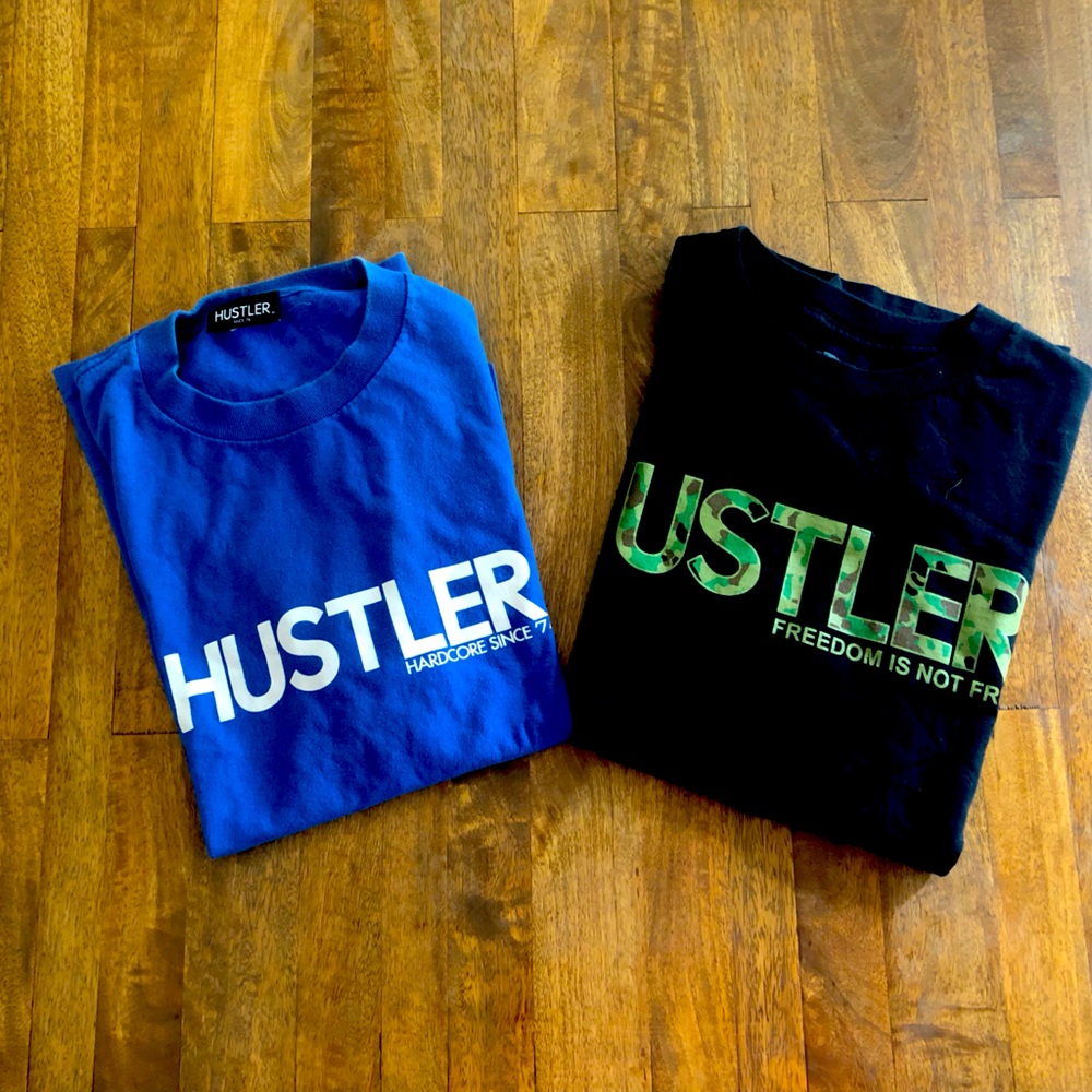 2 Hustler T Shirts